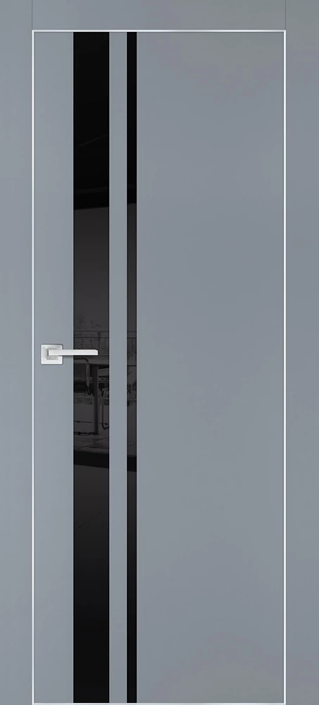 Фото Межкомнатная дверь PX-16  AL кромка с 4-х ст. Серый матовый