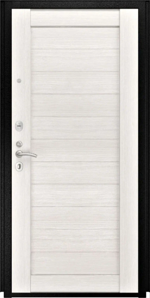 Входная дверь ДвериПРО Д-68 СБ-3 листв. бел. (21 беленый дуб) DPRO198379 внутренняя сторона