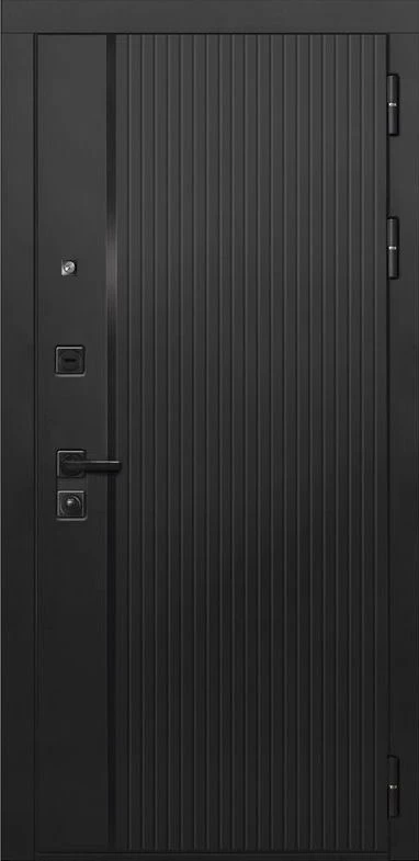 Входная дверь ДвериПРО L-45 ФЛ-185 (10мм, ПВХ ясень белый) DPRO195569 внешняя сторона