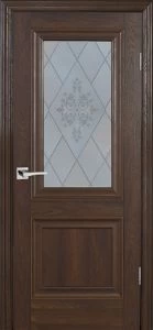 Межкомнатная дверь PSB-27 Дуб Оксфорд темный