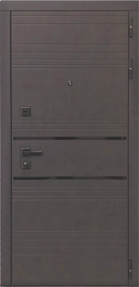 Входная дверь ДвериПРО L-43 ФЛ 244 венге DPRO195731 внешняя сторона