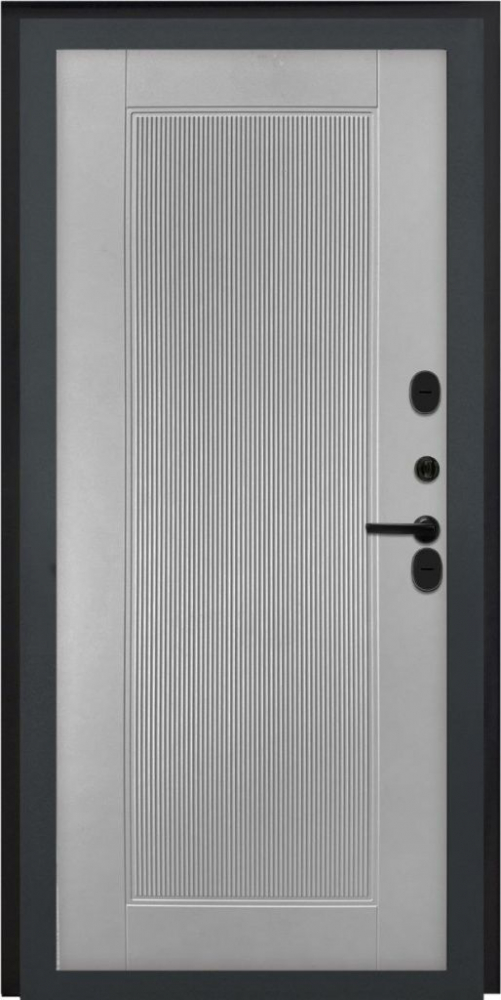 Входная дверь ДвериПРО Д-68 ПВХ 10мм Астрод Velutto Grigio DPRO198169 внутренняя сторона