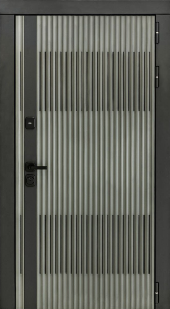 Входная дверь ДвериПРО Elfy Экошпон СБ-3 (16мм, капучино) DPRO196967 внешняя сторона